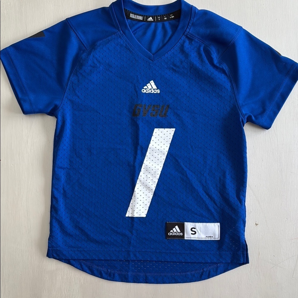 GVSU Grand Valley State University Adidas Kids Blue Sports Jersey